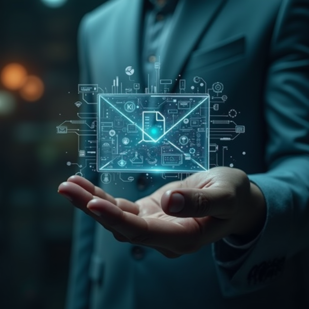 electronic msg delivered by hand